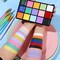 15 Colors Macaron Face Body Paint Set, Painting Palette Makeup Kit + 10pc Colorful Artist Brushes, Oil Base Paint Set for Halloween, Cosplay, Parties and SFX Costume